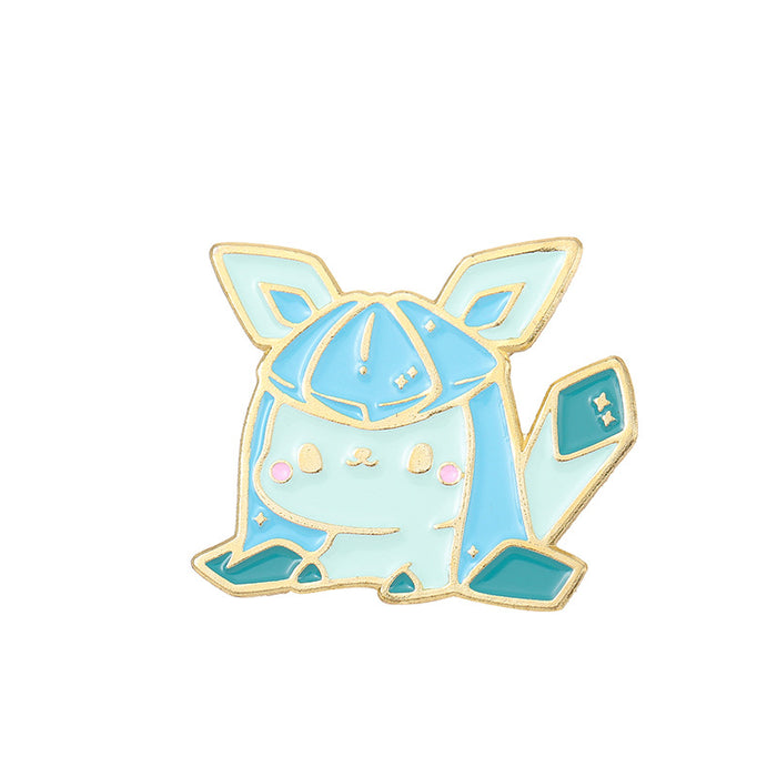 Wholesale Cute Cartoon Animal Enamel Brooch Plated Alloy Badge Boutique Resale Jewelry Accessory