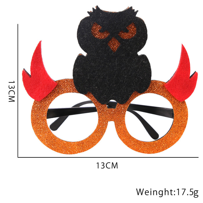 Wholesale Halloween Cartoon Plastic Glasses JDC-SG-ZHHAO004