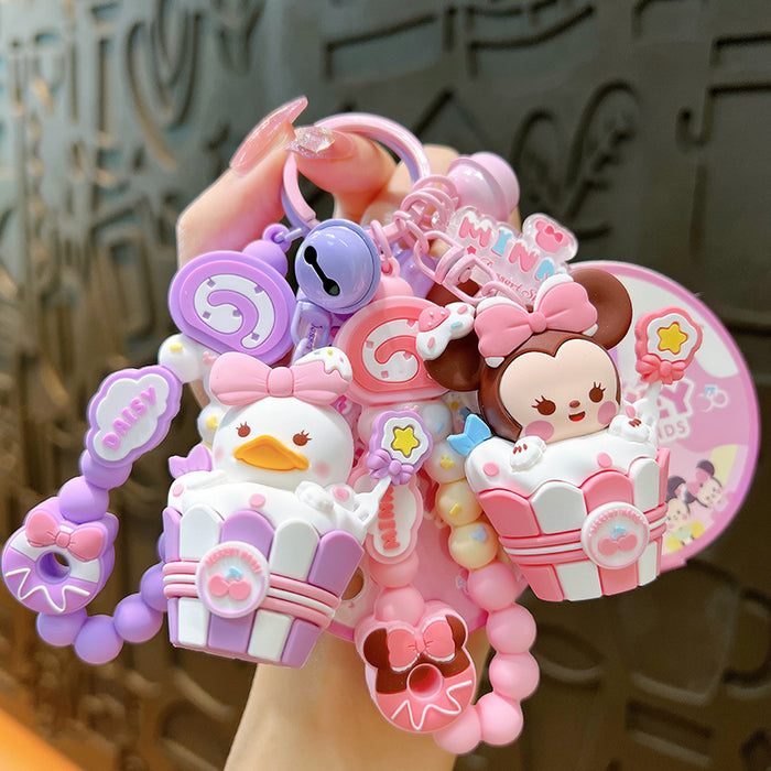 Wholesale Cup Cake Soft Doll PVC Keychain JDC-KC-YanG030