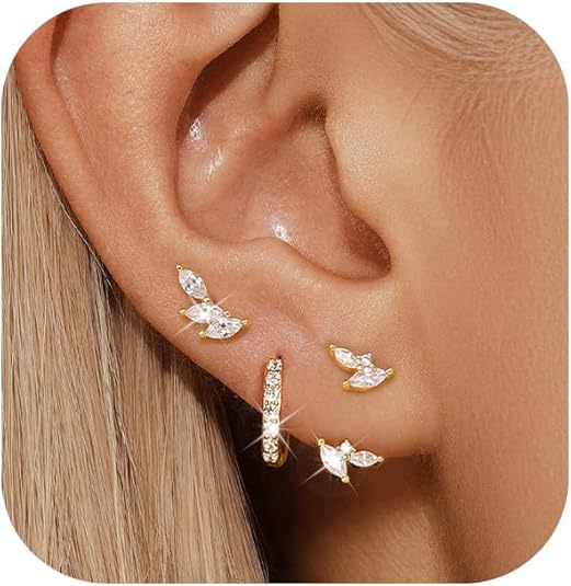 Wholesale Personalized, creative, irregular shaped earrings, high-end earrings set