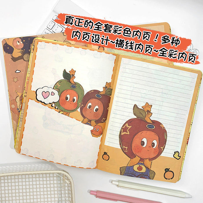 Wholesale 5pcs Cute Cartoon cover A5 Color Page Notebook