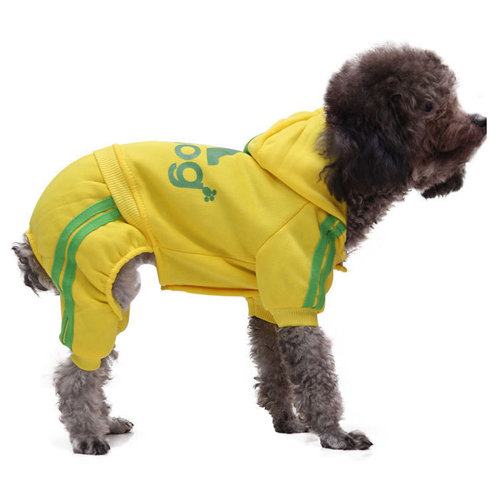 Wholesale Button cat dog clothes four-legged sweater cat clothes dog clothes pet supplies clothing