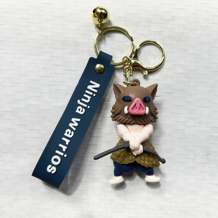 Wholesale PVC Cartoon Doll Keychain JDC-KC-WuYi049