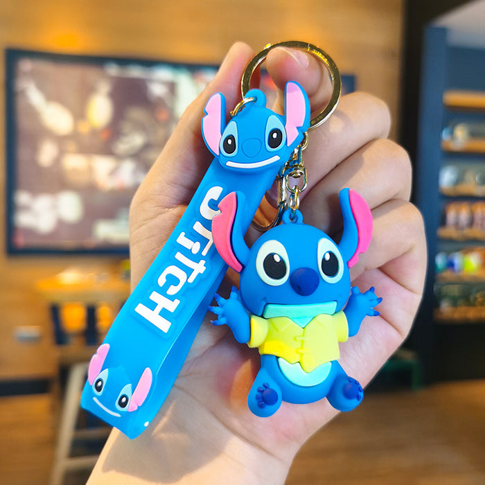 Wholesale Cartoon Doll Silicone Keychain JDC-KC-Tingm225