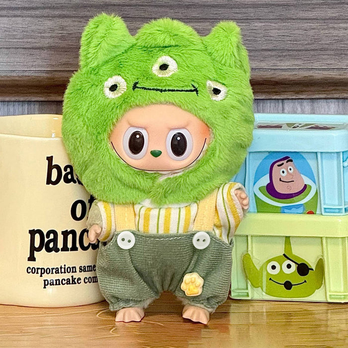 Wholesale Clothes Suitable for Headphones 17cm Sitting Party Universal Clothes Cute Doll