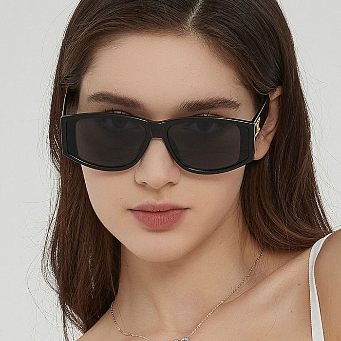 Wholesale Fashionable and personalized UV resistant sunglasses, neutral style street photography sunglasses