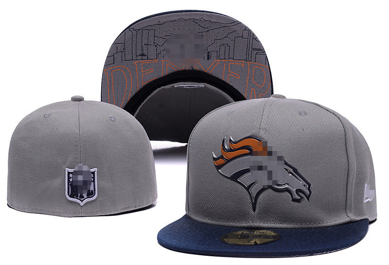 Wholesale Rugby League Baseball Cap Fully Enclosed Board Cap Sun Protection Shade Flat Brim Hat Non-Adjustable Curved Brim Hat