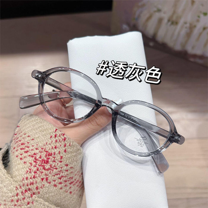 Wholesale Stylish glasses with retro small frame and high-end oval frame