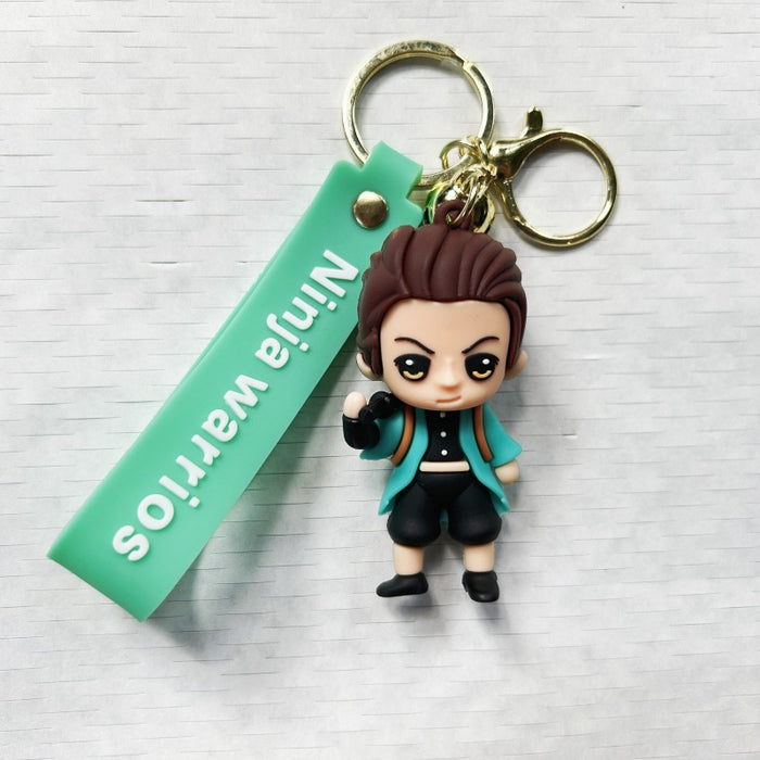 Wholesale PVC Cartoon Doll Keychain JDC-KC-WuYi049