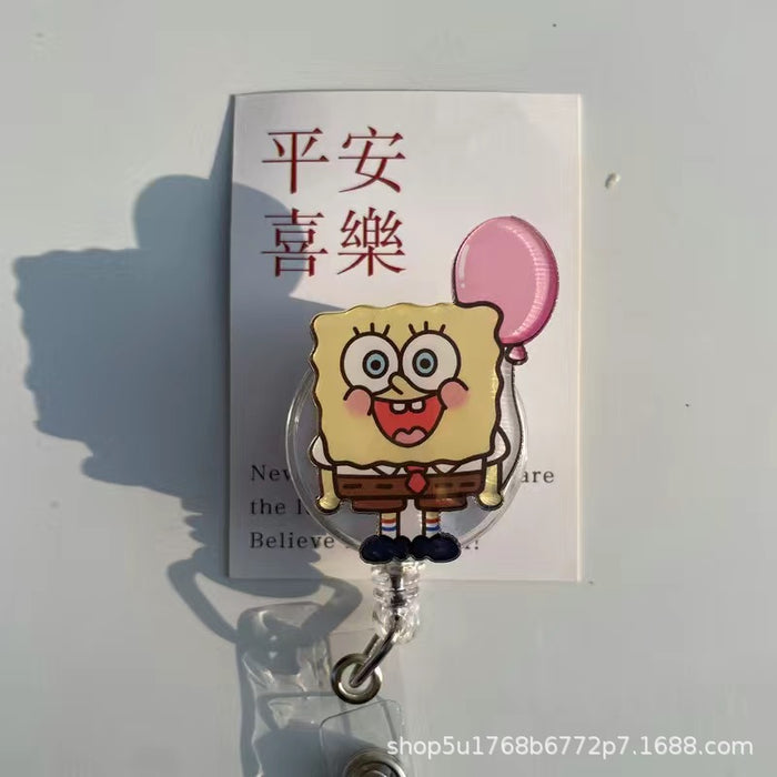 Wholesale ABS Cartoon Scroll Keychain JDC-KC-ChenPin002