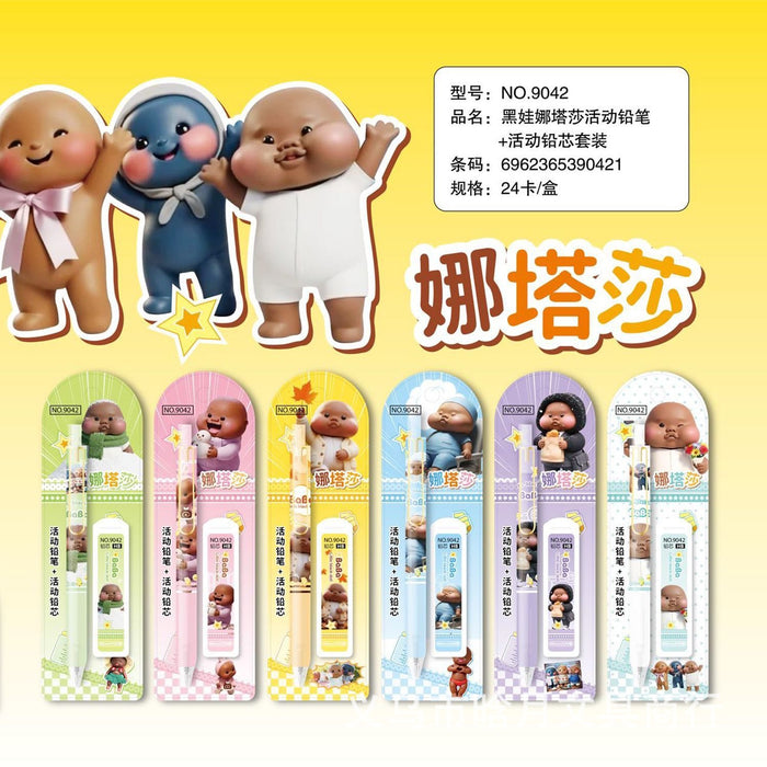 Wholesale Cartoon Automatic Pencil Set Combo Pack