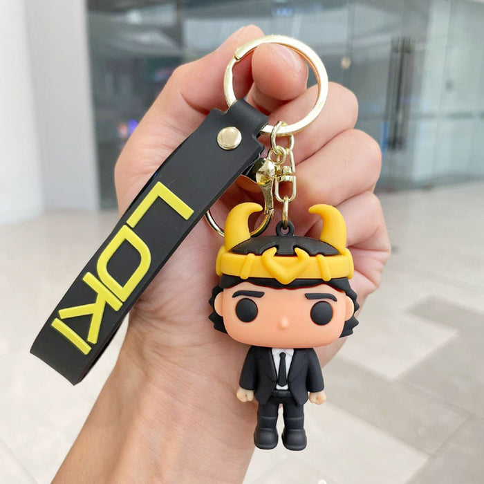 Wholesale Cartoon Cute PVC Keychain JDC-KC-YYi010