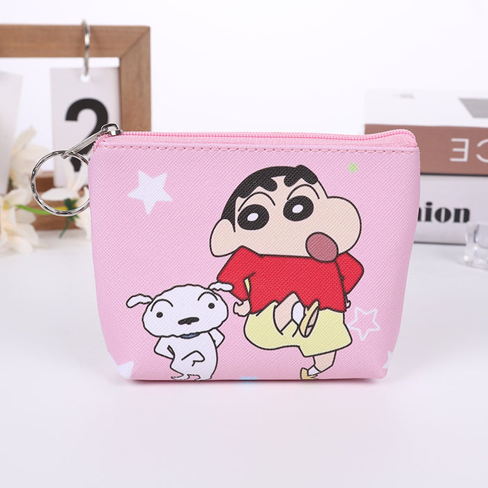 Wholesale 12pcs Cute Cartoon Creative PU Coin Purse JDC-WT-Kaixiao005