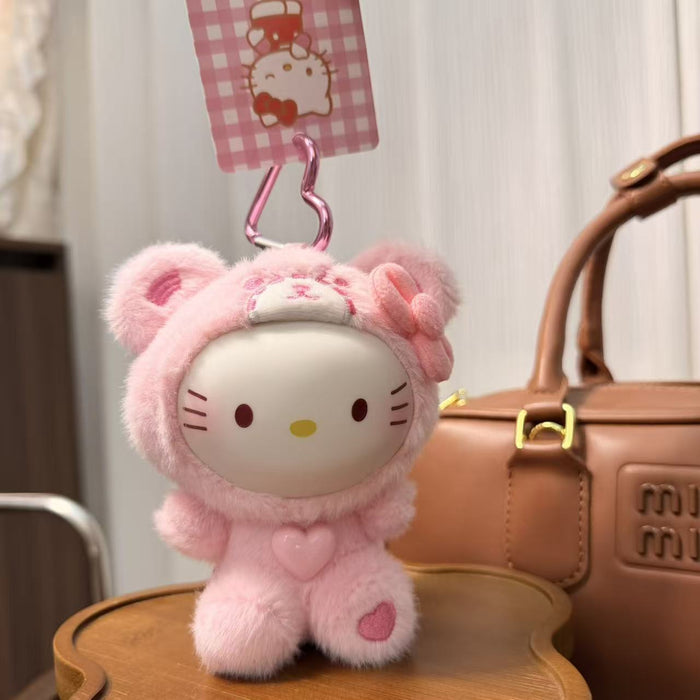 Wholesale Cute plush pajama keychain