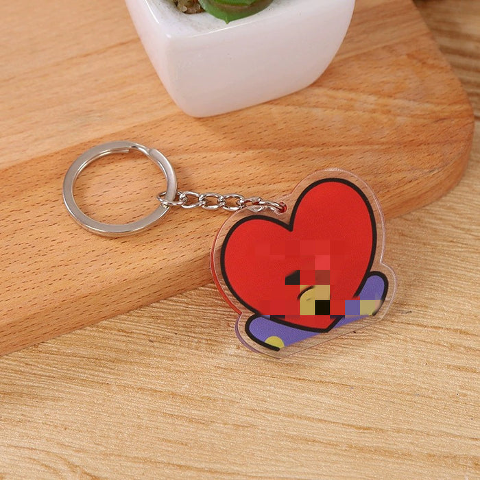 Wholesale Cartoon Acrylic Keychain JDC-KC-YunDuan002