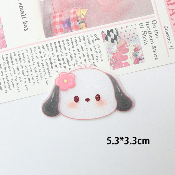 Wholesale 10pcs Cartoon Acrylic Diy Decorative Patch Accessories JDC-FK-YaoL027