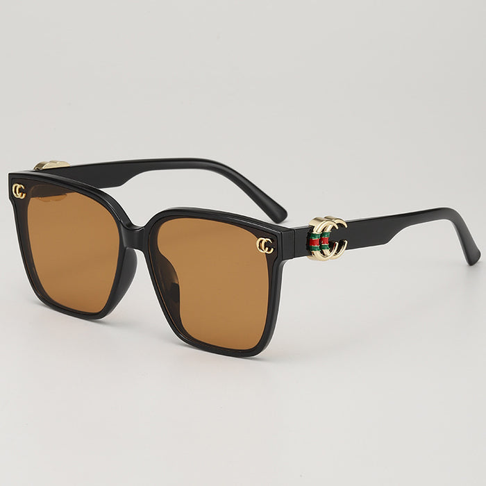 Wholesale three-color box sunglasses women's sunglasses