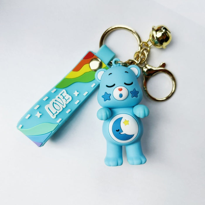 Wholesale PVC Cartoon Love Bear Keychains (F) JDC-KC-Chucheng013