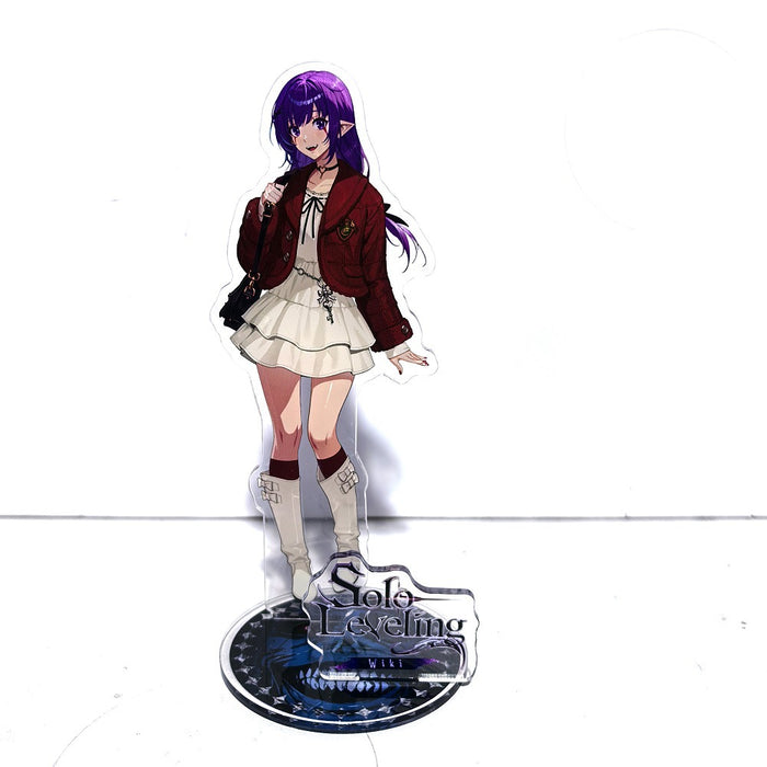 Wholesale 15cm double plug acrylic standing single-layer double-sided pattern