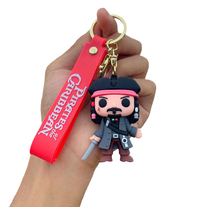 Wholesale PVC Doll Keychain JDC-KC-YiS006