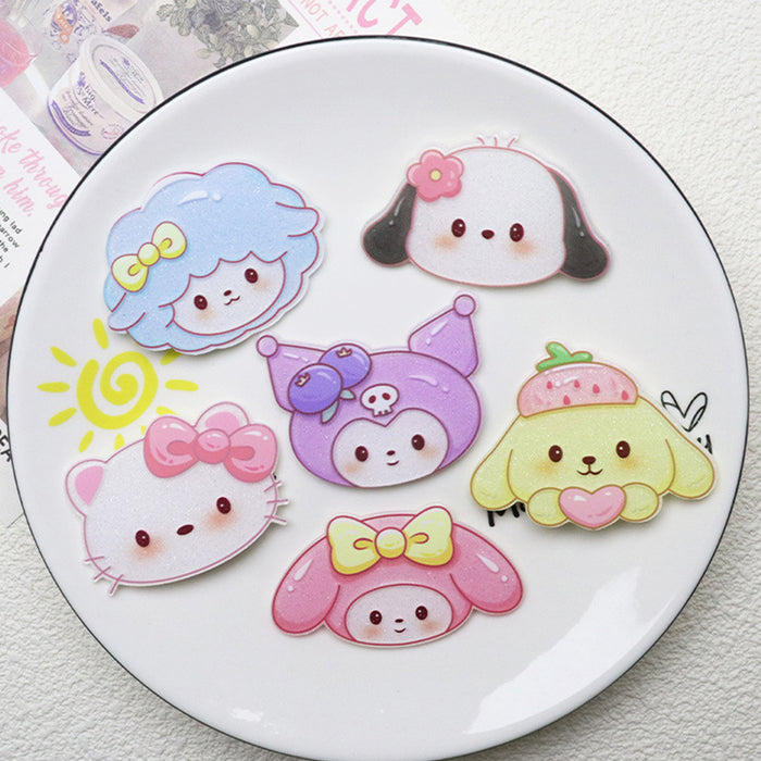 Wholesale 10pcs Cartoon Acrylic Diy Decorative Patch Accessories JDC-FK-YaoL027