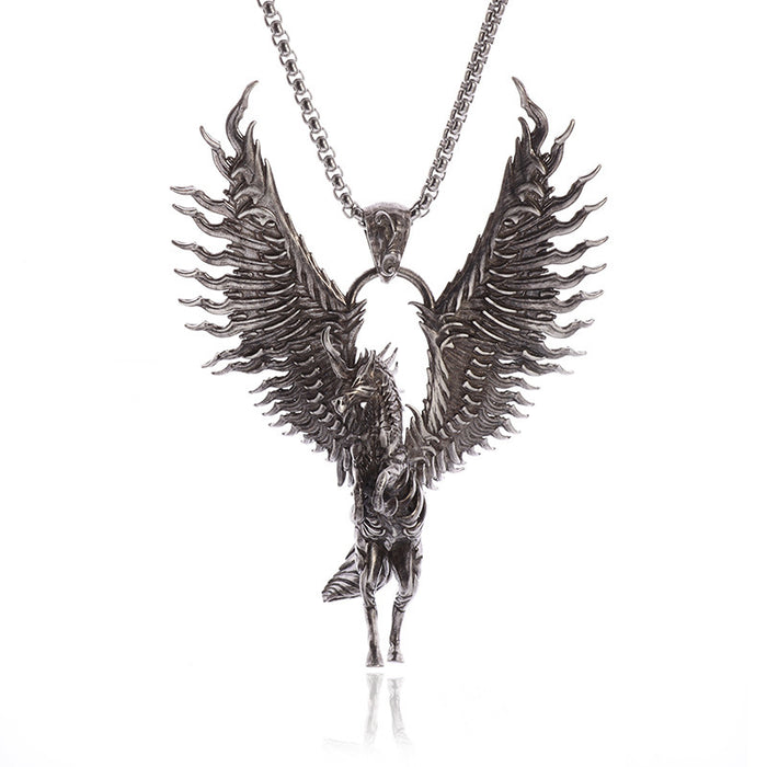 Wholesale  Retro Alloy Cartoon Character Pendant Necklace