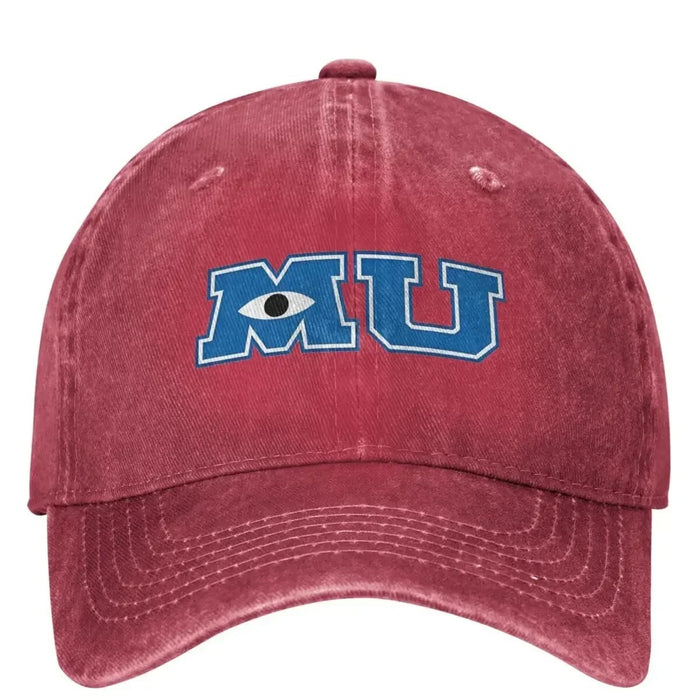 Wholesale Pure Cotton Washed Baseball Cap With Letter Print Adjustable Retro Style Sun Hat For Men Women