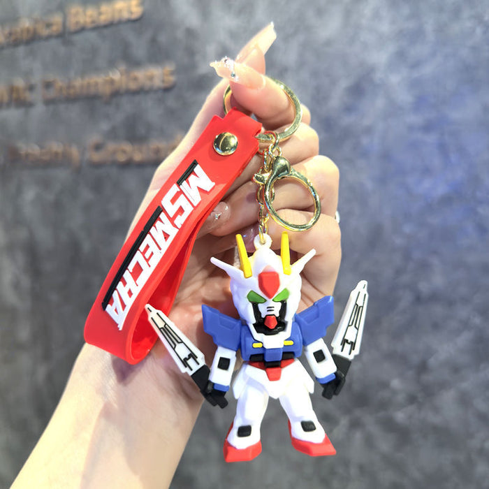 Wholesale Cartoon Robot Keychain Trendy Car Key Accessory Bag Charm MOQ≥2