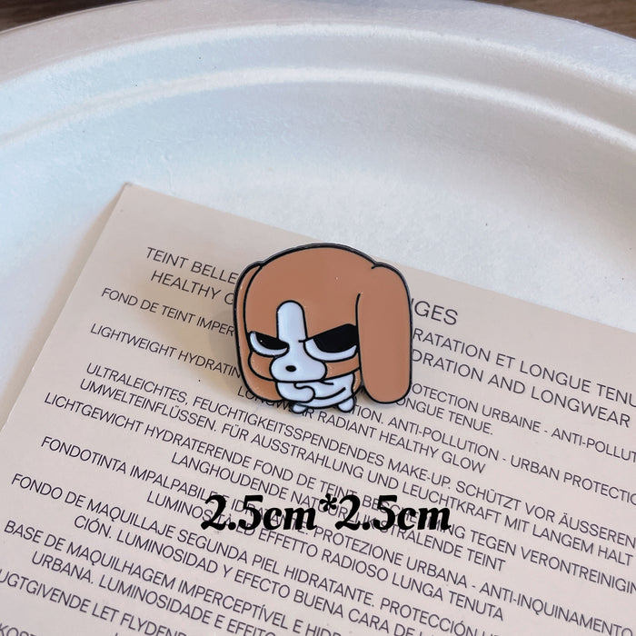 Wholesale Cartoon cute metal badge accessories