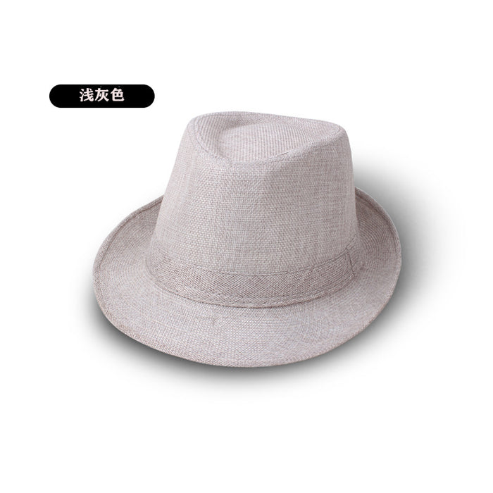 Wholesale Linen Hat Jazz Hat Stage Hat Linen Material JDC-FH-DG016