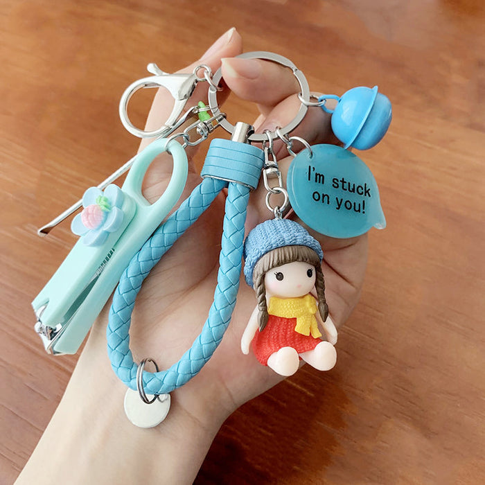 Wholesale Cartoon Cute Keychain  Pendant  Hanging Bag  Key Chain