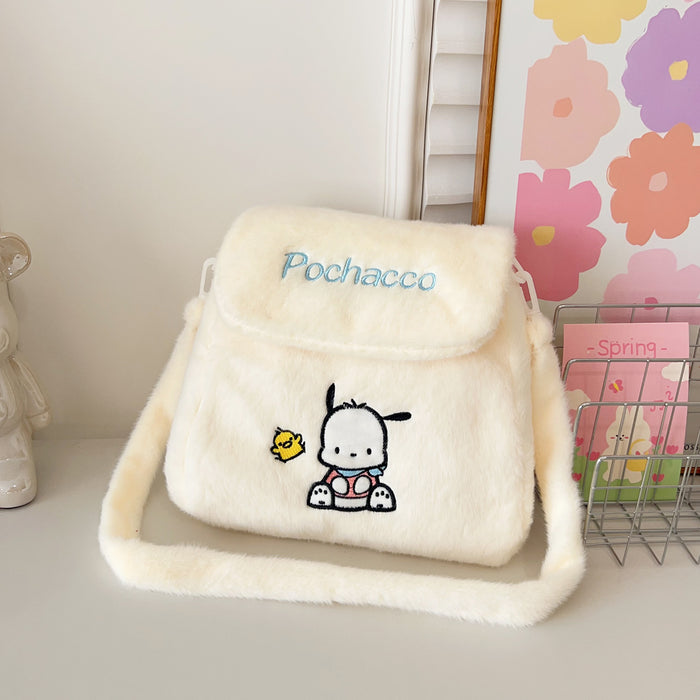 Wholesale Cute plush toy large capacity shouder bags for students