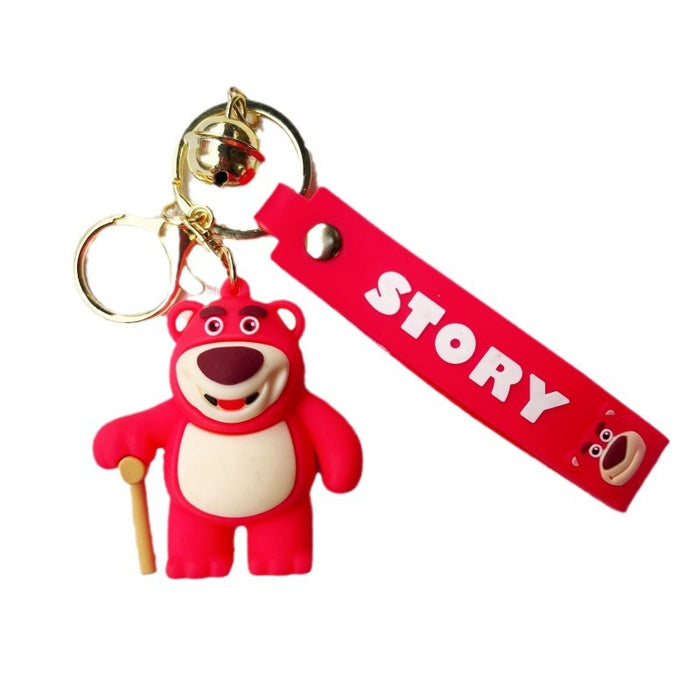 Wholesale PVC Cartoon Doll Keychain JDC-KC-WuYi142