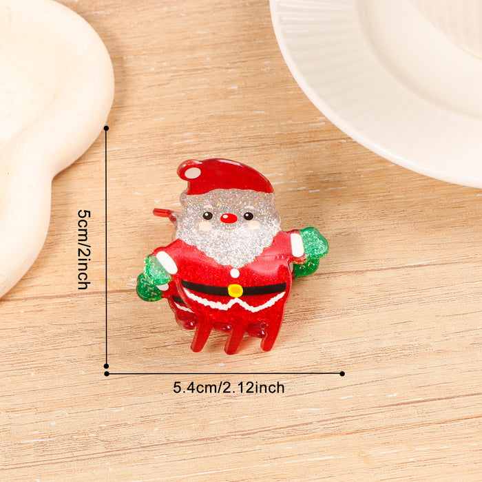 Wholesale Accessories Christmas atmosphere glitter small clip