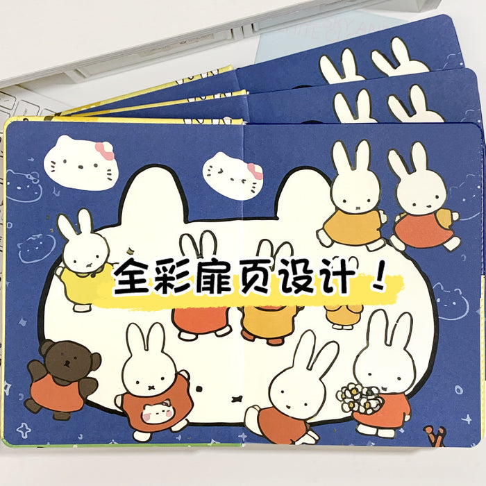 Wholesale A5 Cartoon Rabbit Notebook Decorative Paper Cover Diary MOQ≥2