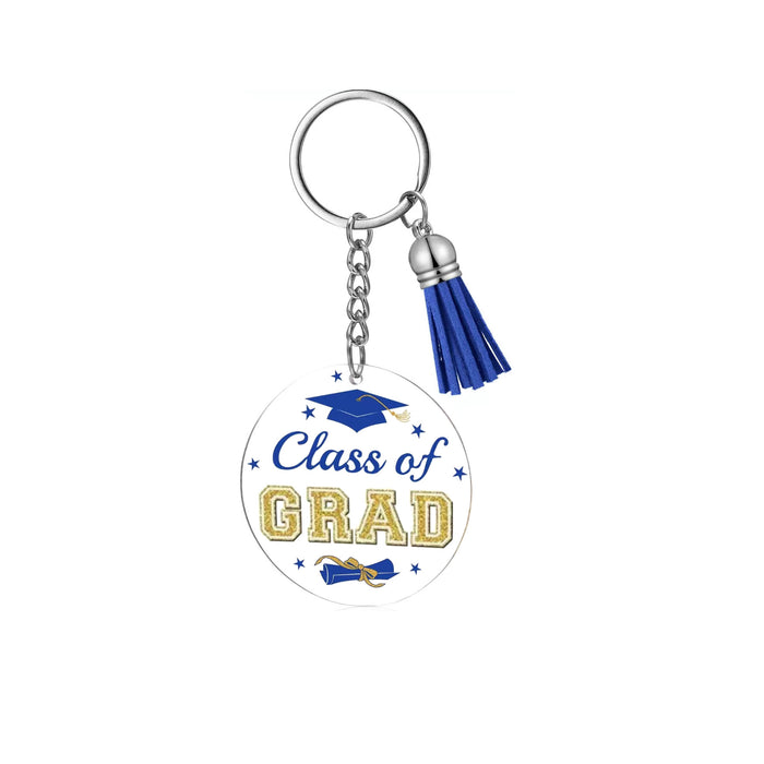 Wholesale 30PCS Acrylic Graduation Theme Keychain JDC-KC-HuiWen010