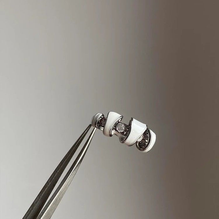 Wholesale Drop Oil Enamel Open Ring Elegant All-match Ring