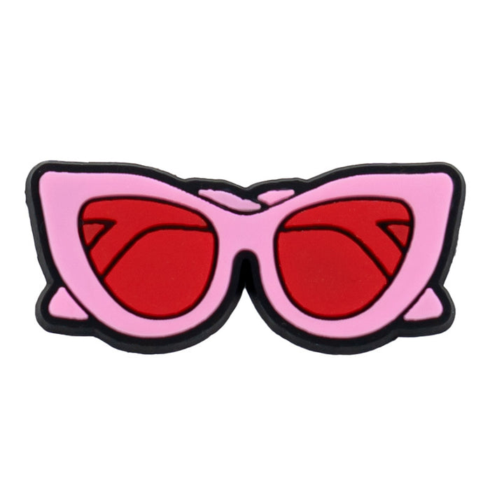 Wholesale New Pink Casual Series Shoes Flower Shoes Buckle Hole Slippers Sports Bracelet Hole Bag Accessories Decorative Buckle