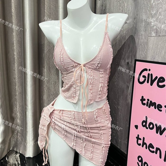 Wholesale Bikini swimsuit high-end three piece swimsuit set