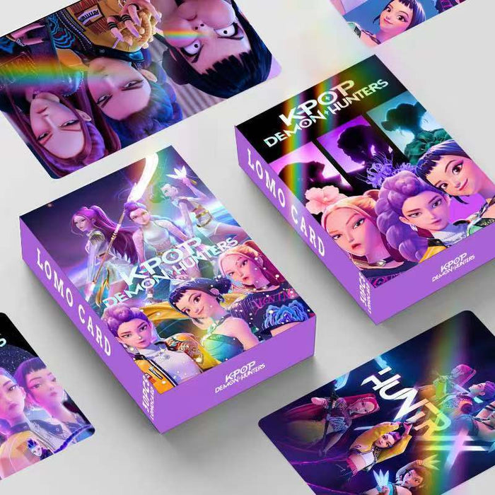Wholesale 60pcs Laser Flash Cards, Kpop Double-Sided Anime Periphery,  Photo Cards,  Collectible Cards