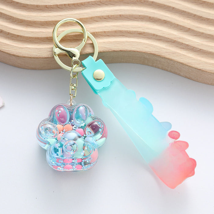 Wholesale Cat Claw Keychain Pendant Cute  Car Bag Pendant