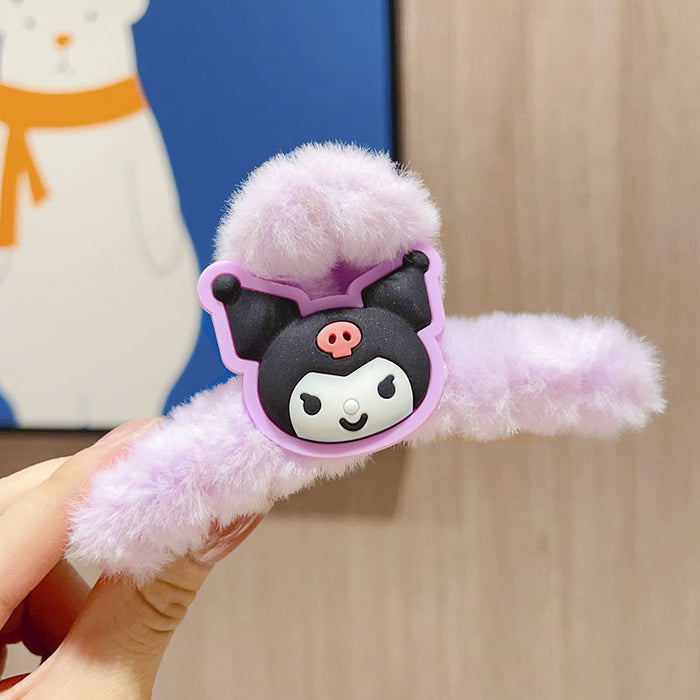 Wholesale Cartoon Cute Plush Hair Clips JDC-HC-Wangl004