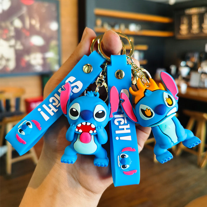 Wholesale Cartoon Doll Silicone Keychain JDC-KC-Tingm136