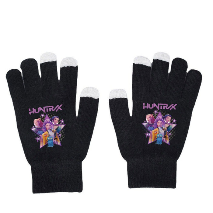 Wholesale KPOP Student gloves warm touchscreen gloves