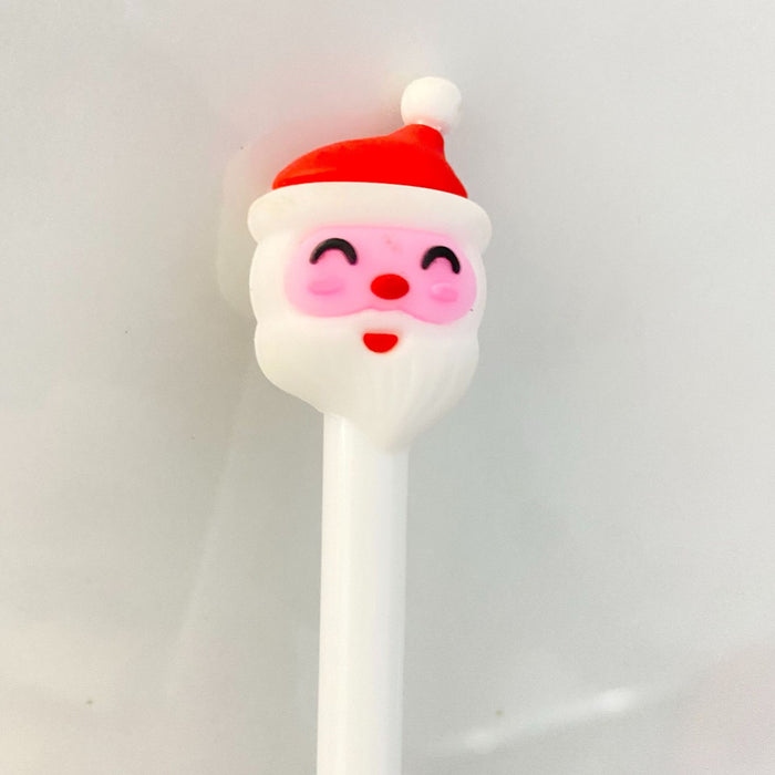 Wholesale Christmas gel pen carbon pen primary school student gift prize Christmas stationery gift water pen