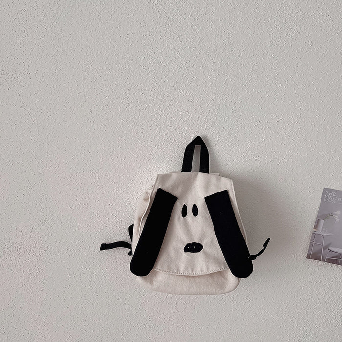 Wholesale Children's backpack cute little book bag fashionable baby contrasting canvas