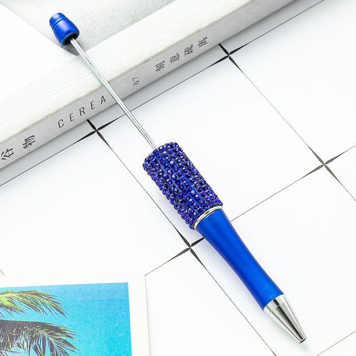 Wholesale DIY Beadable Pens Rhinestone Pens Plastic Handmade JDC-PN-HuaH002