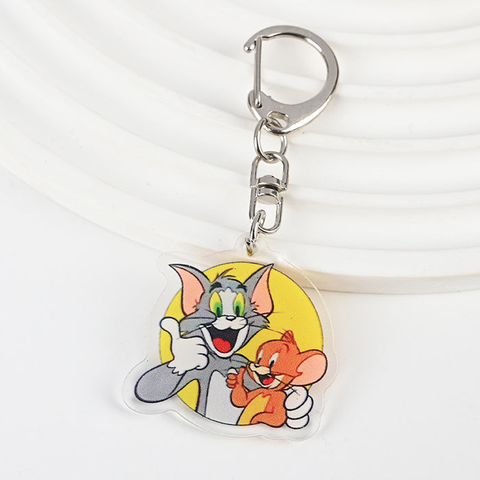 Wholesale Cute Cartoon Acrylic Keychain JDC-KC-XBK003