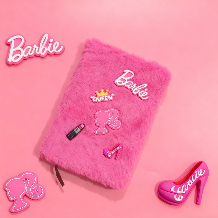 Wholesale A5 Plush Notebook with Creative Design DIY Decor Accessory Gift for Girls