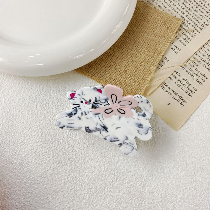 Wholesale Cartoon Bunny Hair Clip  Animal Back Head Shark Clip Cat Hair Accessories